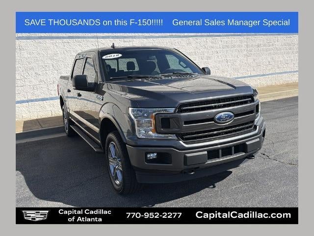 2018 Ford F-150 XL in Gray — front three-quarter view