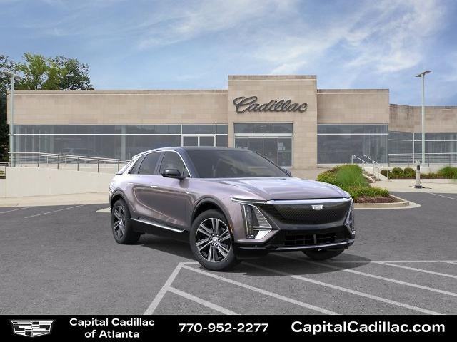 2026 Cadillac LYRIQ Premium Luxury in Celestial Metallic — front three-quarter view