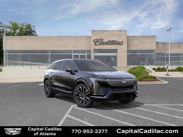 2026 Cadillac OPTIQ Premium Sport in Black Raven — front three-quarter view