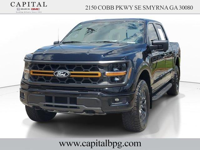 2025 Ford F-150 Tremor in Black — front three-quarter view