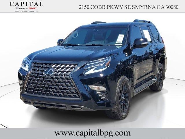 2022 Lexus GX in Black — front three-quarter view