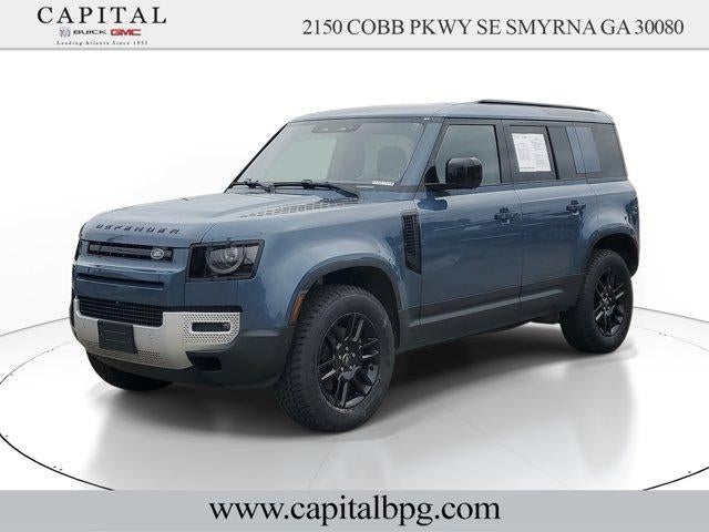 2025 Land Rover Defender S in Blue — front three-quarter view